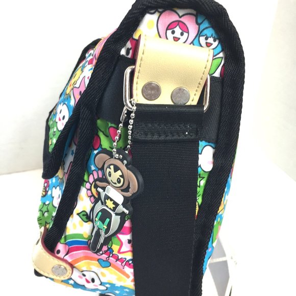 Cartoon  Rainbows Stars Suns Purse Lunch bag EUC - Picture 5 of 11